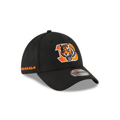 Sapca New Era Cincinnati Bengals NFL Logo Mix 39THIRTY Stretch Fit - Negrii